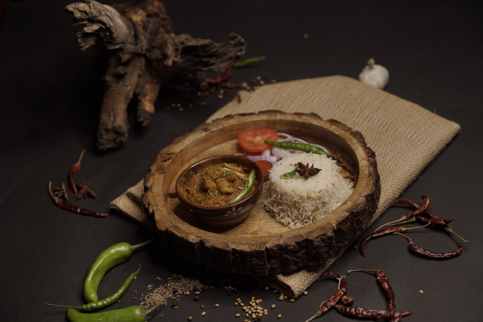 Punjabi Chana Masala Rice Global Shudh Desi